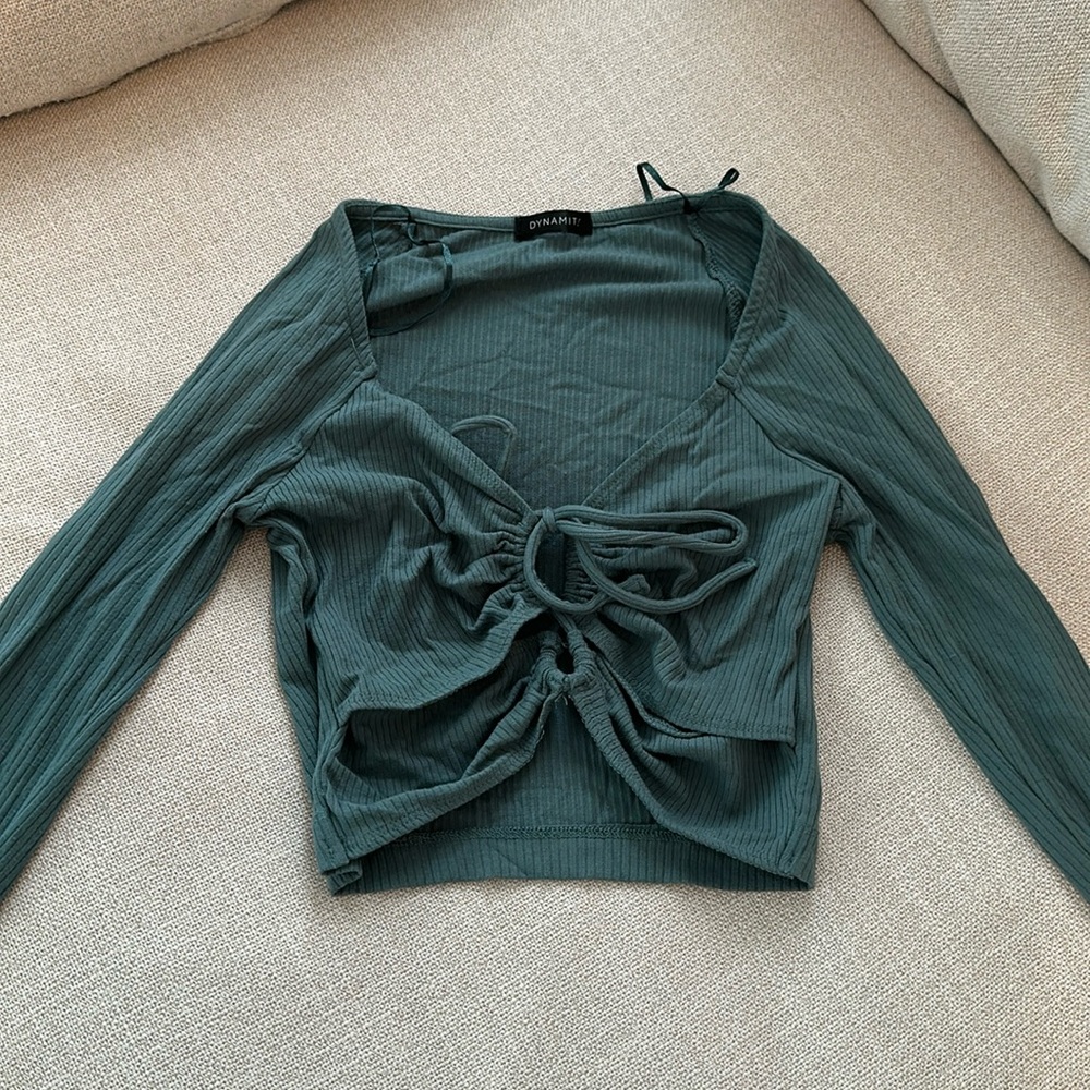 dynamite crop top